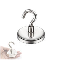 Магніт пошуковий з гачком неодимовий 75x18мм N52 до 150кг