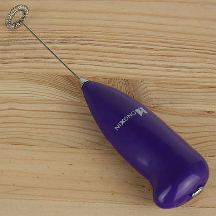 Капучинатор-спінювач молока ручний (довжина 21 см, батарейки в комплекті), фото 1