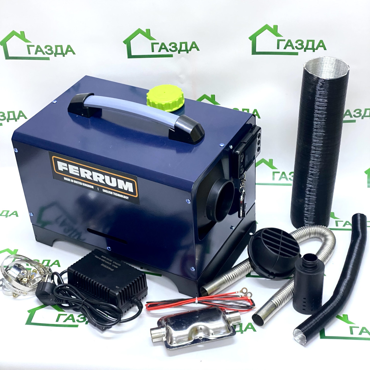 Обігрівач з закритою камерою згоряння (вебасто) FERRUM FR80950, фото 1