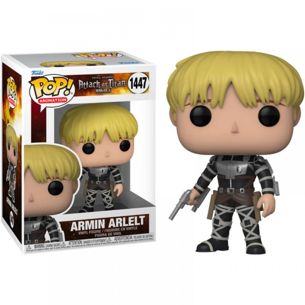 Фігурка FUNKO POP ATTACK ON TITAN - ARMIN ARLERT, фото 1