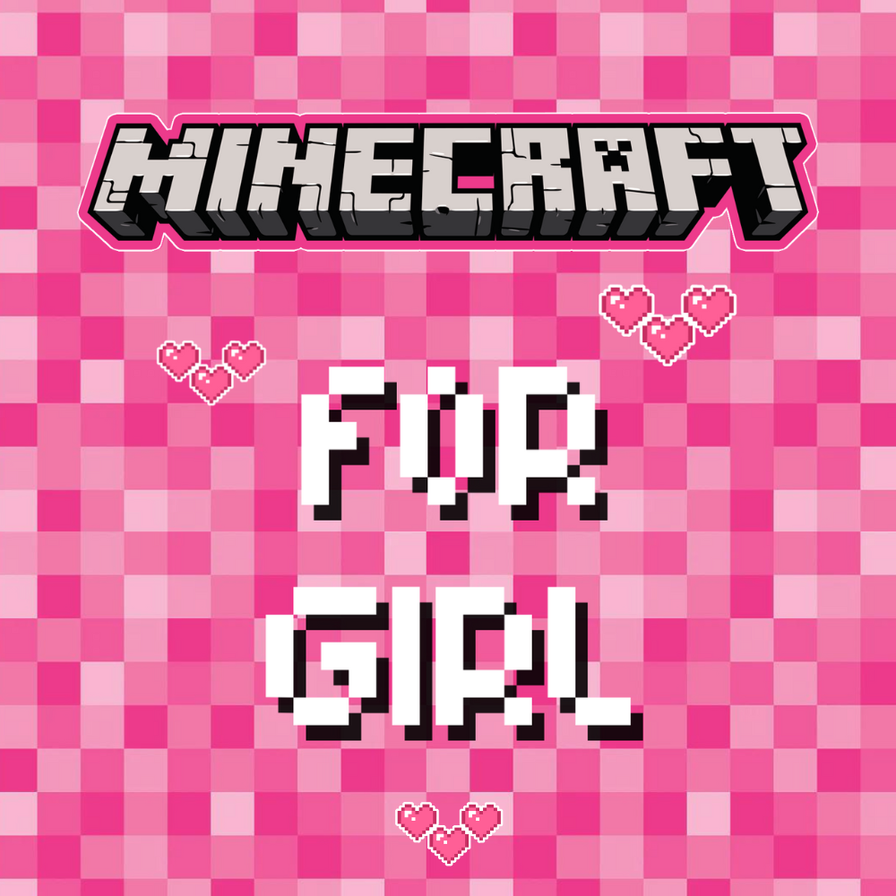 "Minecraft Girl" - Топпери+Хмара і Прапор