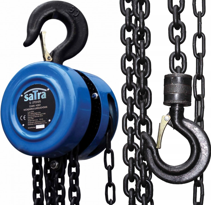 Таль, лебідка ланцюгова Satra S-2TCH25, 2000 кг