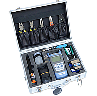 Набор инструментов и тестеров для работы с оптическим кабелем RAYSHINE 15 в 1 Metall Case(9217#)