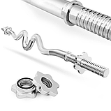 Гриф Z-подібний Hop-Sport 120см (30мм), фото 6