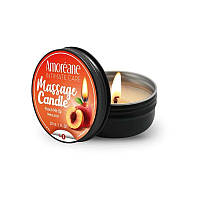 Массажная свеча "Соблазнительный персик" Amoreane Peach Me Up (30 мл) (Массажные свечи)