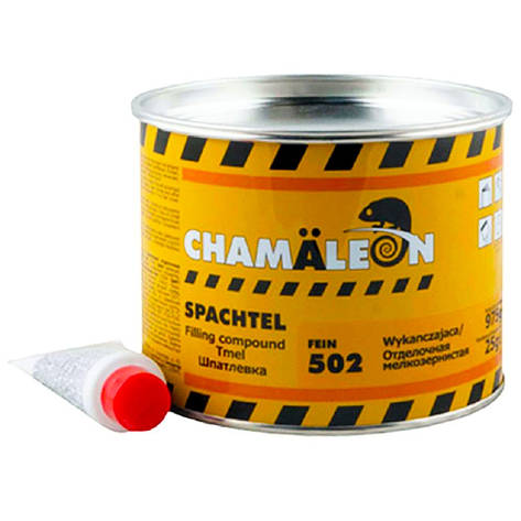Фінішна оздоблювальна дрібнозерниста шпаклівка Chamaleon 502 975+25г, фото 1