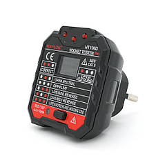 Тестер розеток Mayilon HT-106D, AC: 48-250V(183765382)