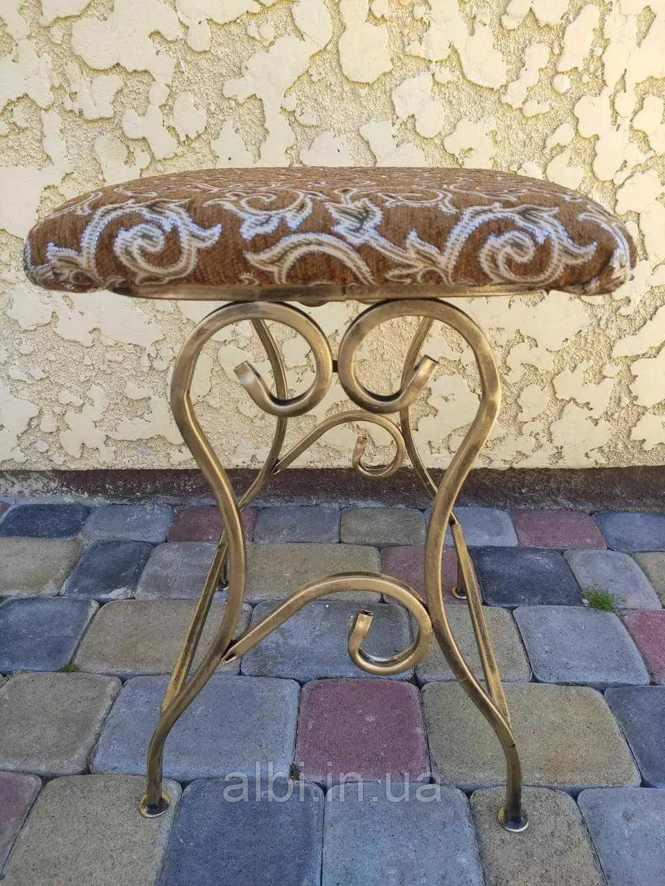 Пуф "Табурет", кований пуф