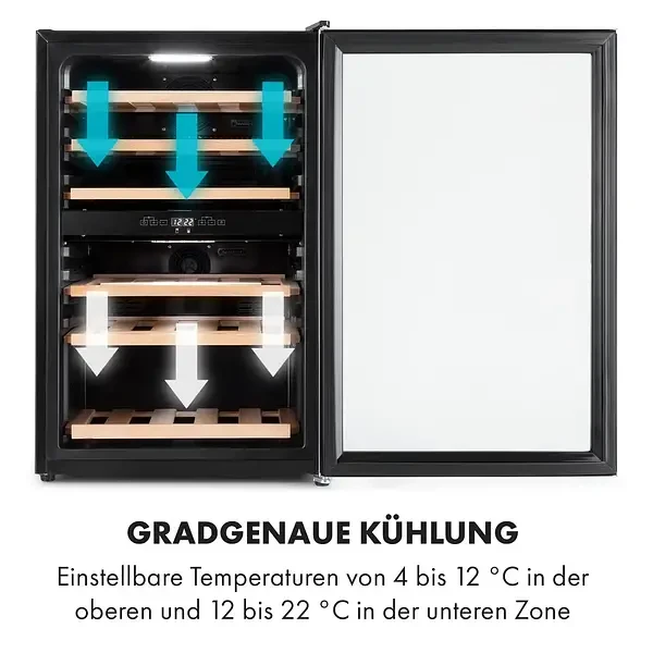 Винный холодильник Vinamour 37 Duo 2 зоны - фото 3 - id-p2071707139