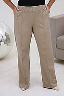Теплые женские брюки классика Ткань Алекс (теплый) производитель Турция Размеры 50-52,54-56,58-60