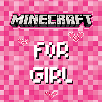 "Minecraft Girl" - Топпери+Хмара і Прапор