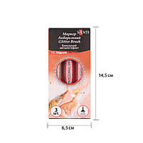 Маркер акварельний Glitter Brush пензель 15 мідний Santi (390764), фото 2