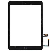 Тачскрин APPLE iPad 6 9,7" (A1893/A1954) (2018) чорний з кнопкою Home