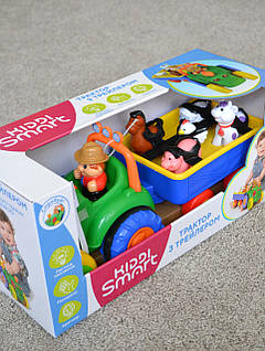 Трактор фермера Kiddi Smart 063180 озвучено українською