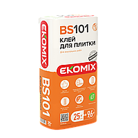 EKOMIX Клей для плитки BS 101 25кг для внутрених работ