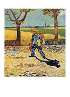 Открытка The Painter on His Way to Work, 1888. Vincent Van Gogh