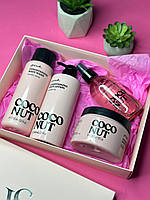 Подарунковий набір "Догляд за тілом" Coconut PINK Victoria's Secret