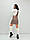 Жіночий сарафан з екошкіри, фото 3