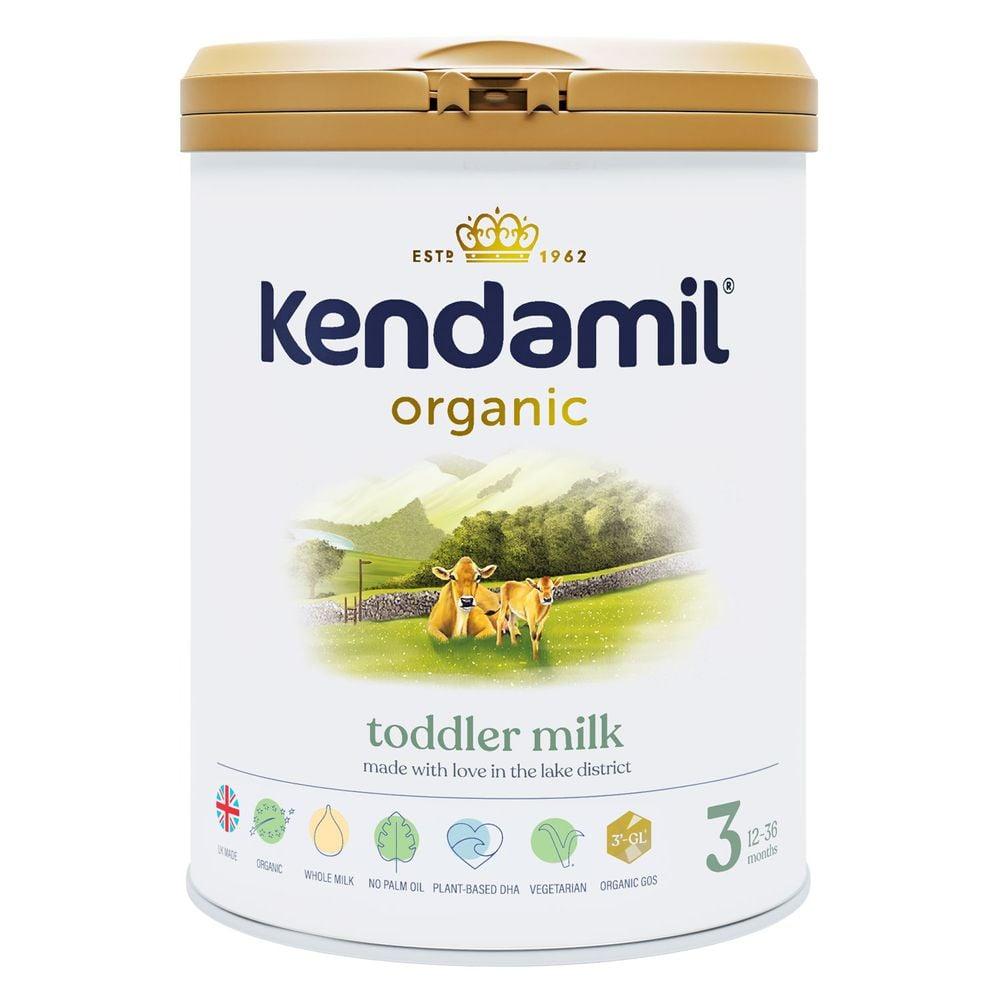 Органічна суха молочна суміш Organic 3 з 12-36 міс., 800 г "Kendamil"
