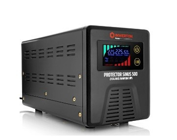 ДБЖ для газового насоса, котла та ПК в будинку, дачі, котеджі INWERTON PROTECTOR 500VA