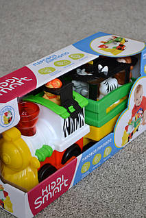 Паротяг Лімпопо Kiddi Smart українською мовою