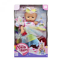 Пупс "Yala Baby" в разноцветном платье от LamaToys
