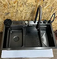 Кухонная раковина из нержавеющей стали / Многофункциональная кухонная мойка МА-80