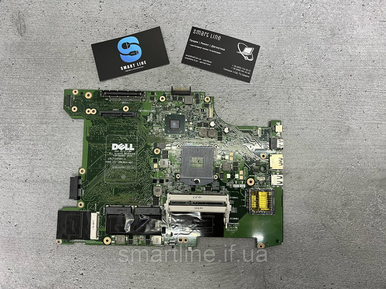 Материнська плата для ноутбука Dell Latitude E5520 | 01014UY09-23T-G | 10ELT15F001-A | SLJ4P