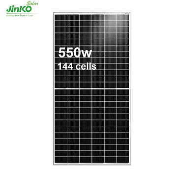 Монокристалічна сонячна панель Jinko Solar 550Вт Tiger Pro (JKM-550M-72HL4-V) для електростанцій