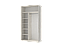 Шафа купе Doros Сіті Лайт Біле дерево 2 ДСП 120х60х225 (42002014), фото 2