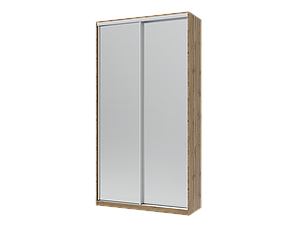 Шафа купе Doros Сіті Лайт Тахо 2 Дзеркала 120х60х225 (44900228)