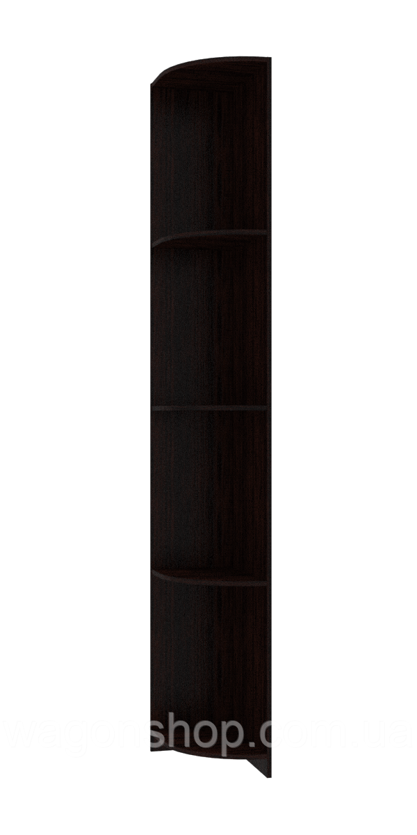 Угловой элемент к шкафу купе Doros Сіті 24 Венге 60х30х240 (220036), фото 1
