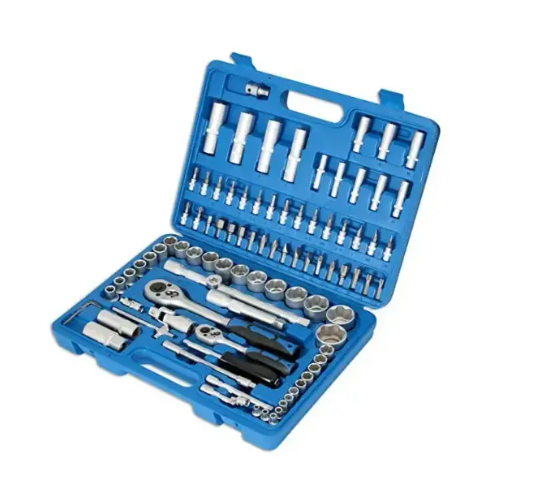 Професійний набір інструментів на 108 предметів / Комплект інструментів з ключами, фото 1