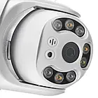 Вулична IP-камера відеоспостереження з ІЧ-підсвічуванням та WiFi, Camera Cad N3 360/90 / Вологозахищена камера, фото 5
