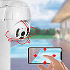 Вулична IP-камера відеоспостереження з ІЧ-підсвічуванням та WiFi, Camera Cad N3 360/90 / Вологозахищена камера, фото 3