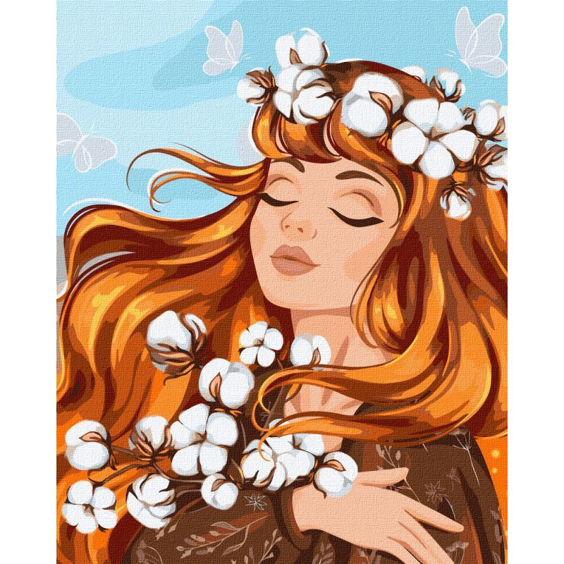 Картина за номерами "Вогняна ніжність" ©krizhanskaya Ідейка KHO2558 40х50 см, фото 1