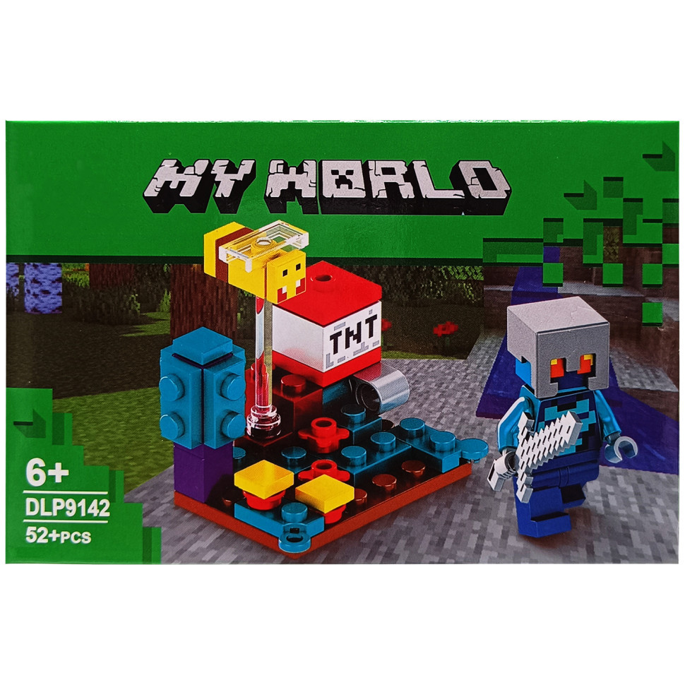 Конструктор mebelime  "Minecraft" DLP9142-7, 52 деталі