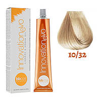 Крем-краска для волос BBCos Innovation Evo №10.32 Blond Extra Light Honey 100 мл (23079Es)