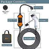 Зарядне Type 1 для електромобіля Feyree 3,5 кВт 16 А, фото 4