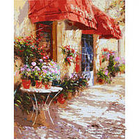 Картина по номерам "Цветочный магазин" от LamaToys
