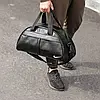 Чоловіча спортивна сумка Nike, сумка Найк через плече для тренувань, месенджер Найк у подарунок, фото 7