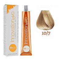 Крем-краска для волос BBCos Innovation Evo №10.7 Blond Extra Light Beige 100 мл (23080Ab)