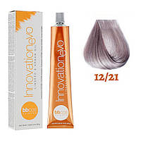 Крем-краска для волос BBCos Innovation Evo №12.21 Platinum Purple Ash Blonde 100 мл (23086Ab)
