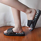 Рефлекторні масажні капці 40-41р , Massage Slipper NJ-498 / Масажні шльопанці / Ортопедичні шльопанці, фото 2
