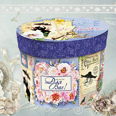 Коробка тубус для цветов | Сравнить цены и купить по акции со скидкой ...