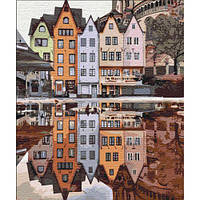 Картина по номерам "Отображение Стокгольма" от LamaToys