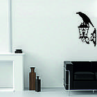 Декоративне настінне 3D Панно «Ворон» Декор на стіну з об'ємом, фото 2