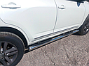 Пороги бічні труба для Subaru Forester 2013-2018 Ø70, фото 2