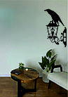 Декоративне настінне 3D Панно «Ворон» Декор на стіну з об'ємом, фото 6