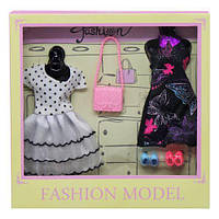 Кукольный набор 2 платья, сумочка, обувь Вид 1 от LamaToys